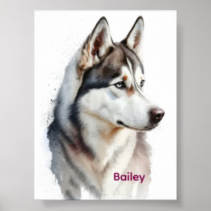 Arte de Parede para Banheiro de Cachorro, Poster d