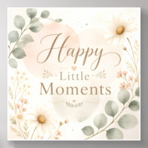Arte de Parede para Berçário Momentos Felizes