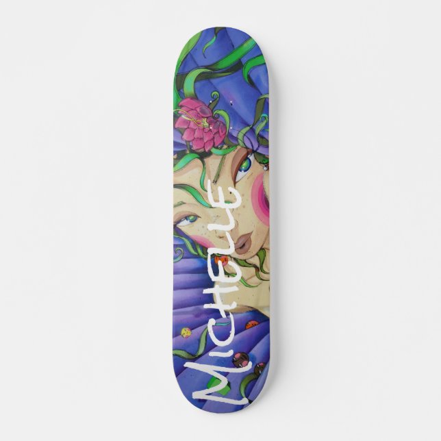 Arte de Parede Personalizada Skate (Frente)