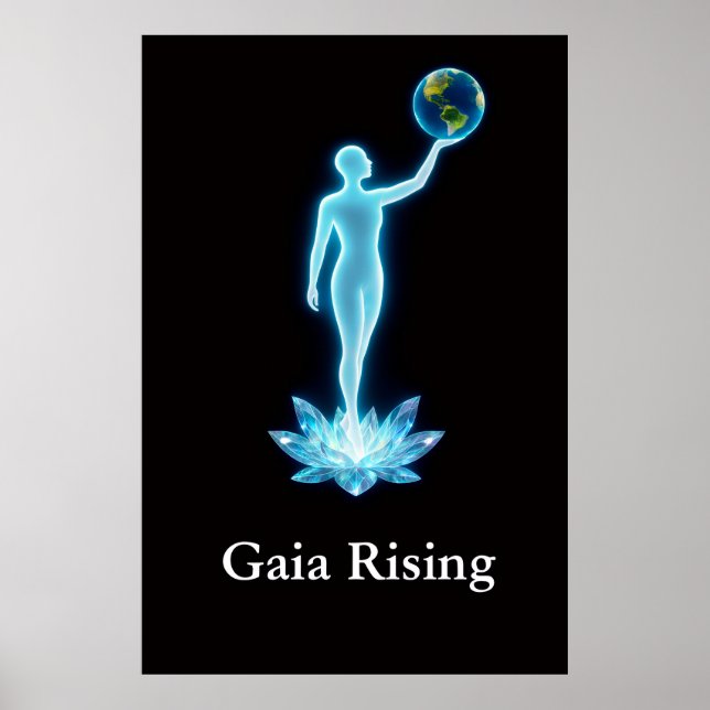 Arte de Parede / Poster Gaia Rising (Frente)