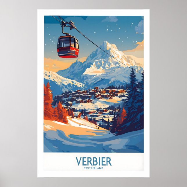Arte de Parede Verbier Impressão 1 (Frente)