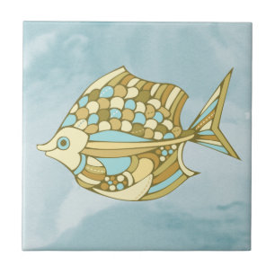 Arte de Peixe Azul Náutico