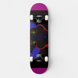 Arte de Personagem de Fantasia Skateboard