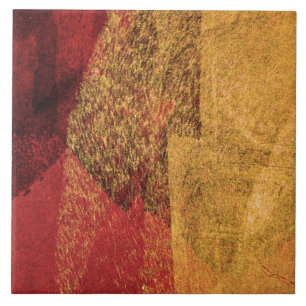 Arte de pincel abstrato de tinta preta de cor amar