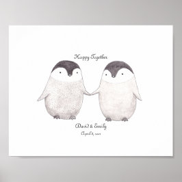 Arte de pinguins cotos de Poster de pinguins perso