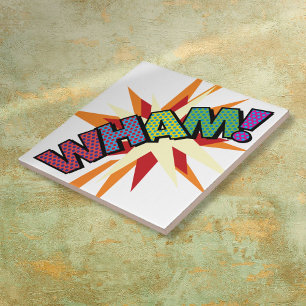 Arte de Pop de Livro de Comic Retro WHAM Fun