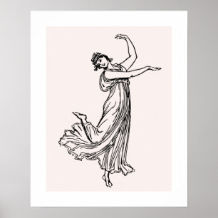 Arte de Poster de Menina Bonita