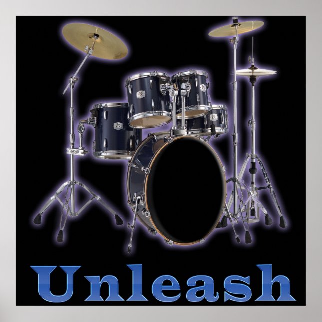 Arte de poster do conjunto de tambores (Frente)