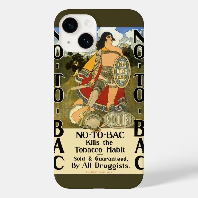 Arte de rótulo de produto vintage, não ao tabaco,  (Verso)