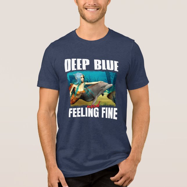 Arte de Sereia de Oceano Azul Sentimental (Frente)