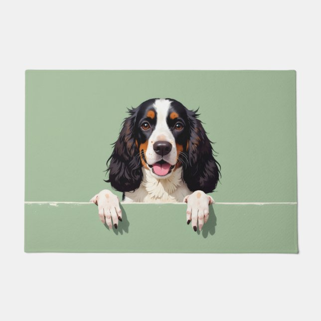 Arte de Tapete de Springer Spaniel (Frente)