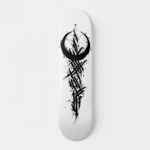 Arte de tatuagem de lixo de skate