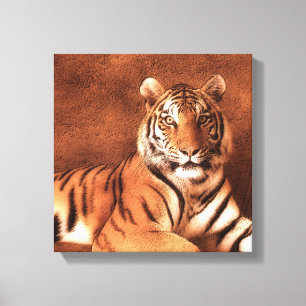 Arte de Tigre Siberiana - Canvas