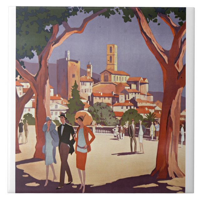 Arte de Verão Vintage Grasse (Frente)