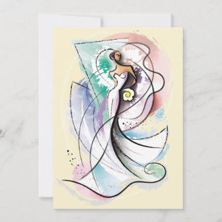 Arte de vetor de noiva de casamento