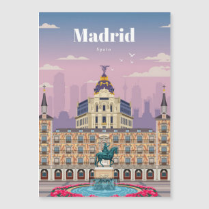 Arte de Viagem Viagem para Madrid Espanha