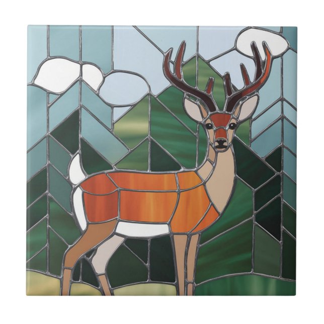 Arte De Vidro Arrejada, Estilo De Vidro Estilado (Frente)