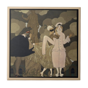 Arte Deco Antiga, Surpresa por George Barbier