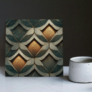Arte Deco - Dice Padrão Três Arte Decorada Nouveau