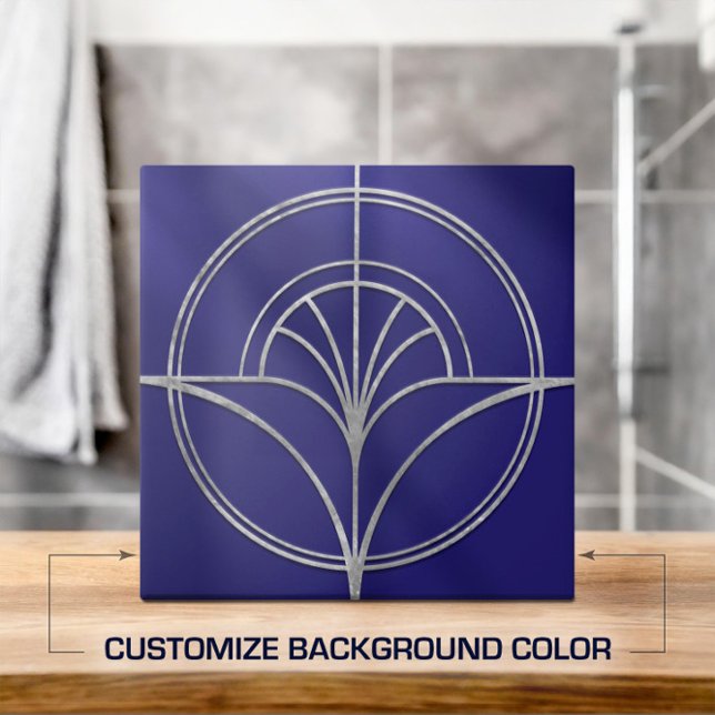 Arte Deco Flor Forma da Linha do Ventilador - Alte (Criador carregado)