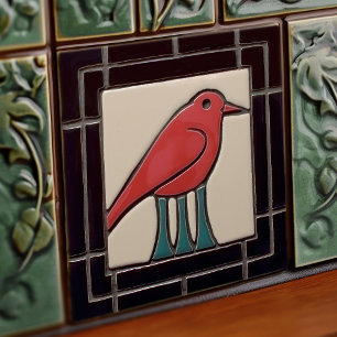 Arte Deco Novo Decoração de Parede de Pássaro de T