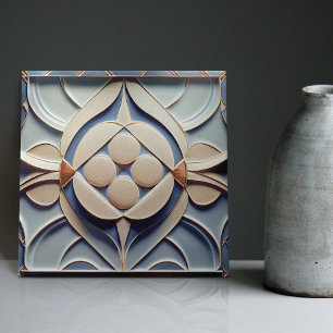 Arte Deco Parede Padrão Arte Nouveau
