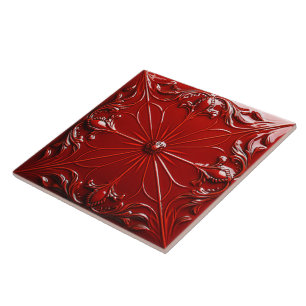 Arte Deco Vermelho