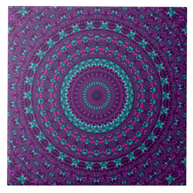 Arte Digital Colorida, Tone de Jewel Mandala (Frente)