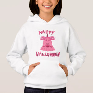 Arte Digital Coquette Rosa Fantasma Feliz Hallowee