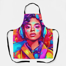 Arte Digital Funky Lady