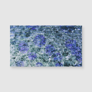 Arte digital sobre fundo abstrato de cor azul