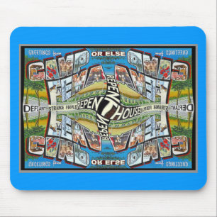 Arte do BZ: Acampamento FEMA Mousepad