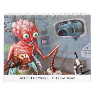 Arte do calendário de Eric Wayne 2015