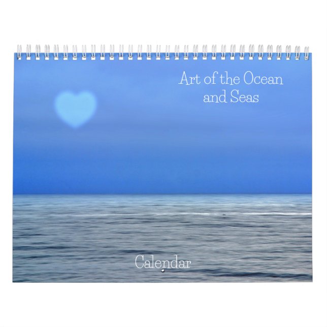 Arte do Calendário do Oceano e do Mar (Capa)