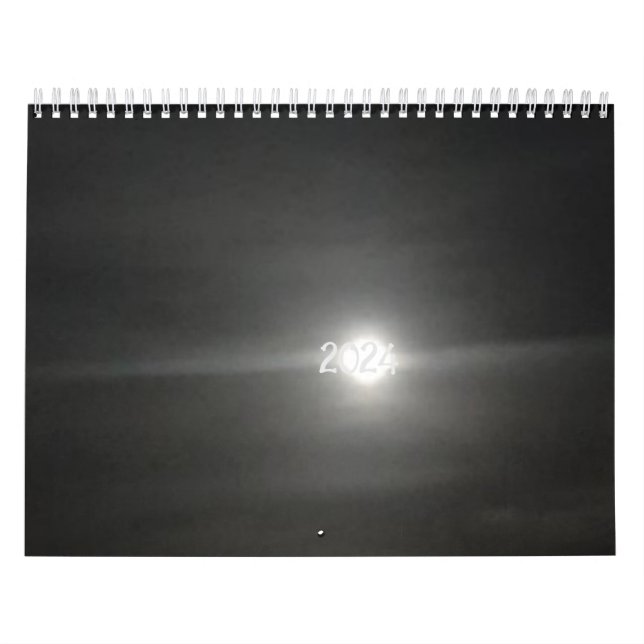 Arte do calendário e design de 2024 (Capa)