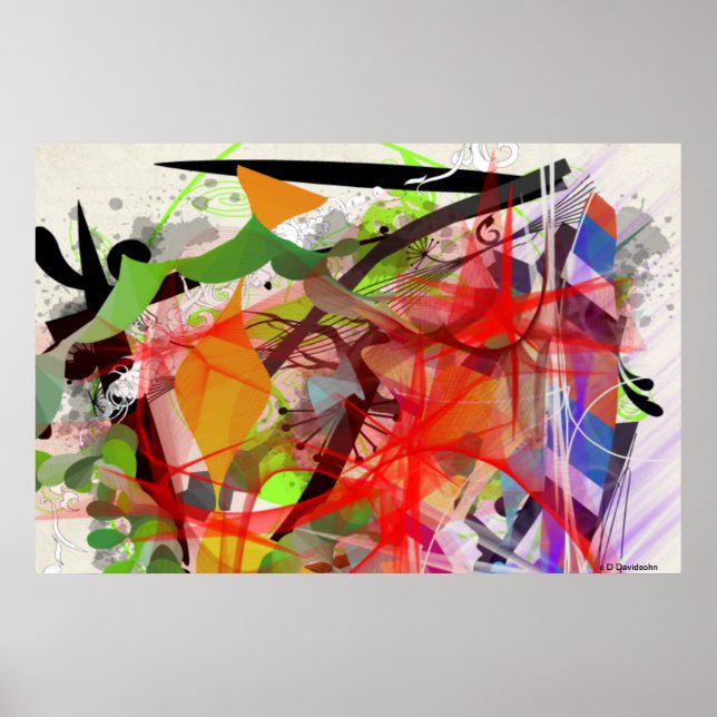 ARTE DO CAOS - MELHORES POSTERS E ARTE DE PAREDE D (Frente)