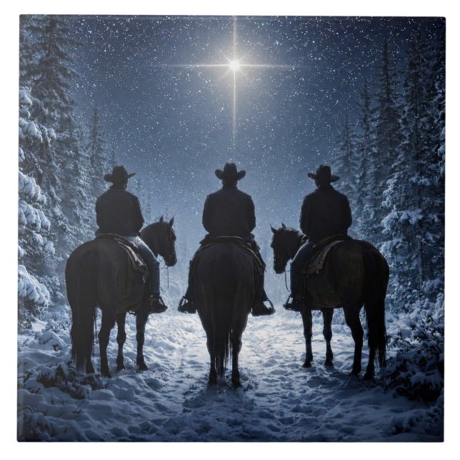 Arte do Cowboy Natal Estrela do Norte (Frente)