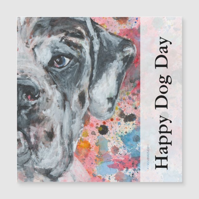 arte do Dogue Alemão (Frente)