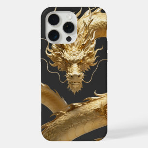 Arte do Dragão Chinês Dourado Fantasia de Criatu