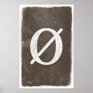 Arte do grupo vazio - posters da matemática