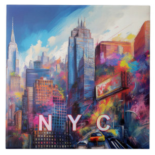 Arte do Horizonte de Nova York