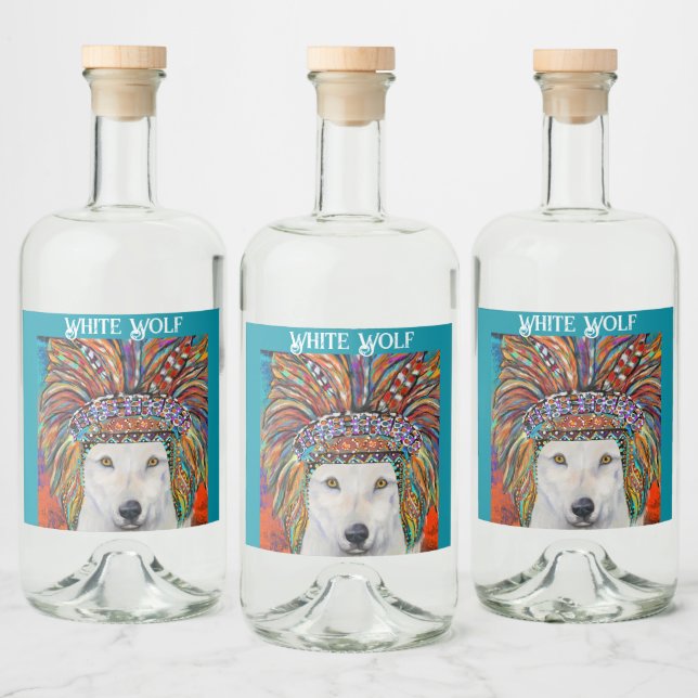Arte do Lobo Branco (Garrafas)