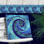 Arte do mosaico da Onda Oceânica<br><div class="desc">Arte do mosaico da Onda Oceânica</div>