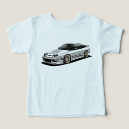 arte do nissan 240sx desenhada à mão 