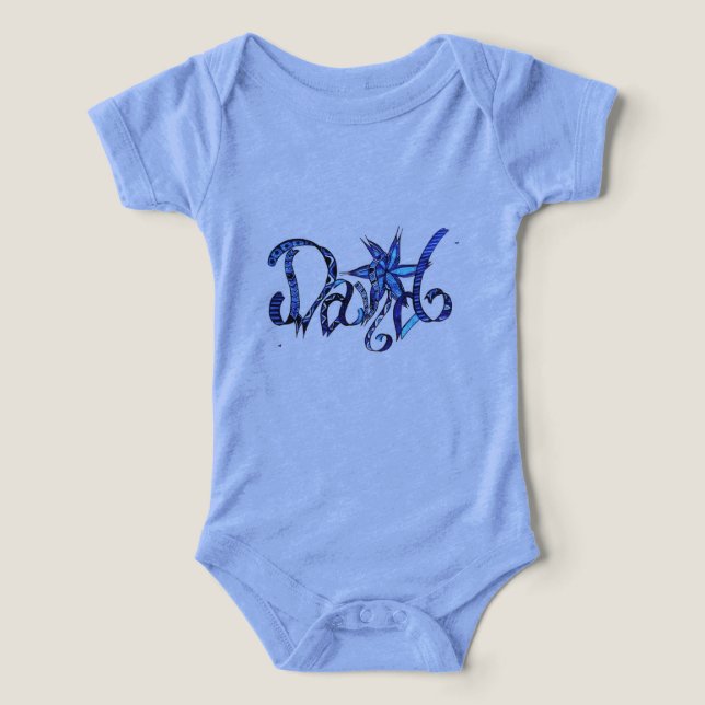 Arte do Nome David (Design frontal)