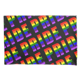 Arte do Orgulho Arco-Íris a Preto Personalizado