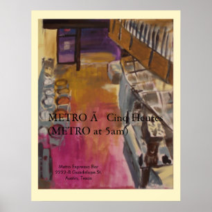 Arte do poster do METRO