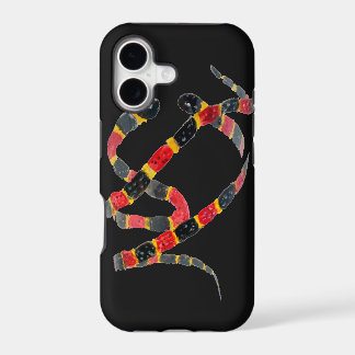 Arte do réptil que torce cobras