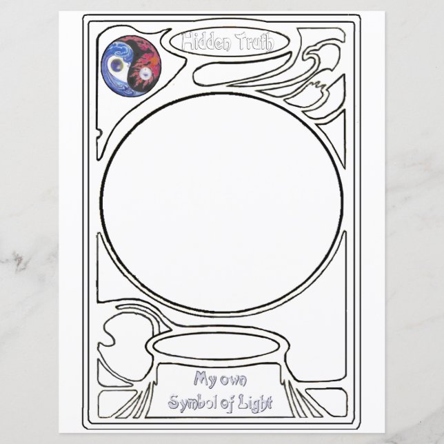 Arte do Símbolo da Verdade Oculta (Frente)