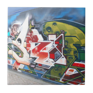 Arte dos grafites da rua de Copenhaga